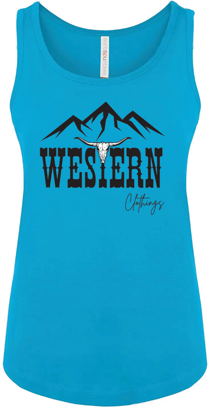 Camisole Western Femme | WC | Saphir