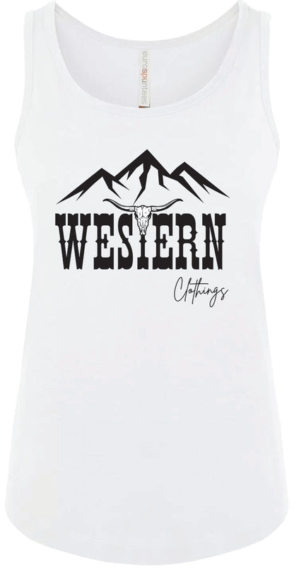 Camisole Western Femme | WC | Blanche