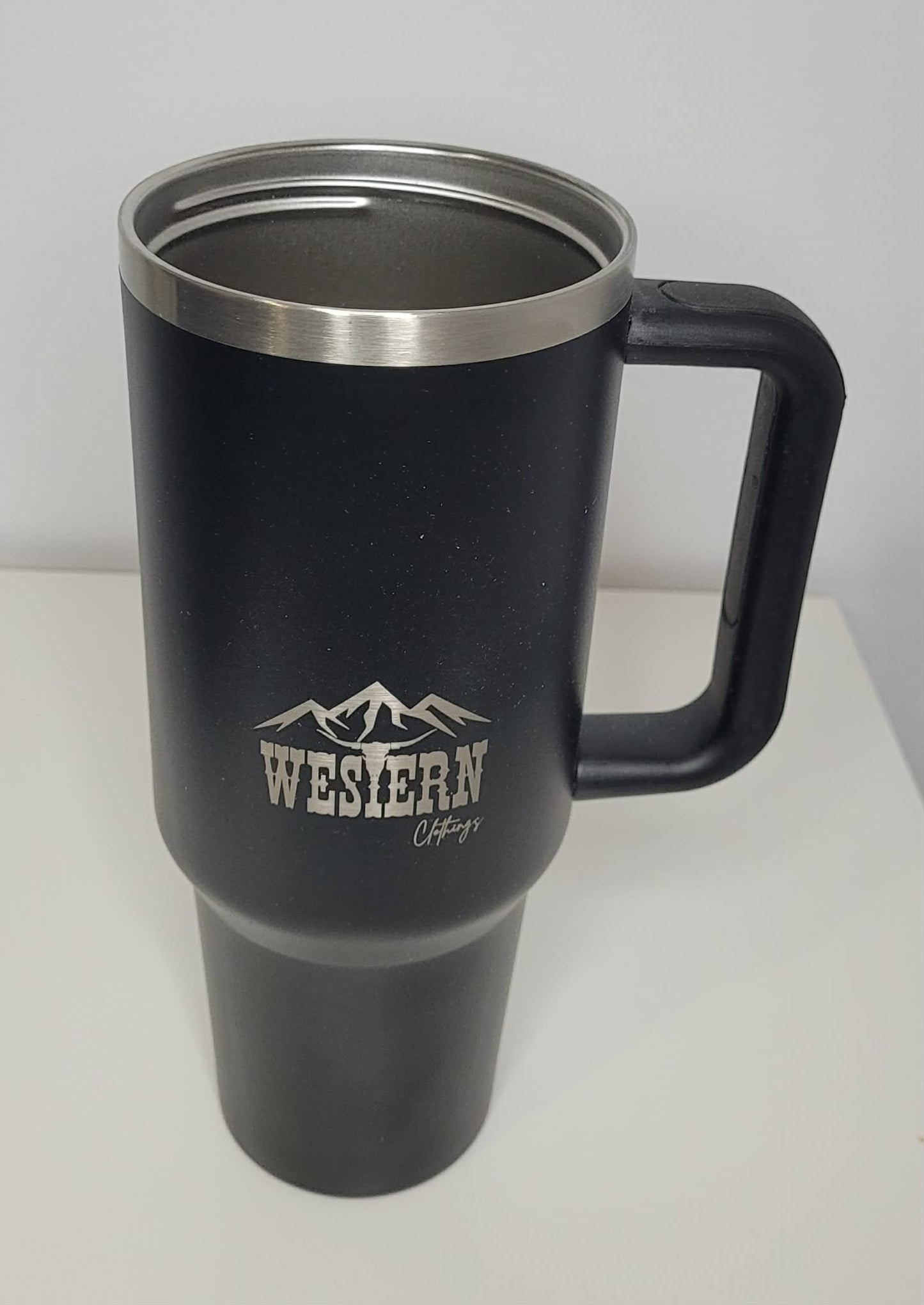 Tasse 40 oz en inox | Logo WC | Turquoise, grise ou noire