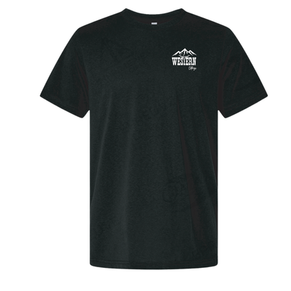 T-shirt Western Homme | BTD | Noir